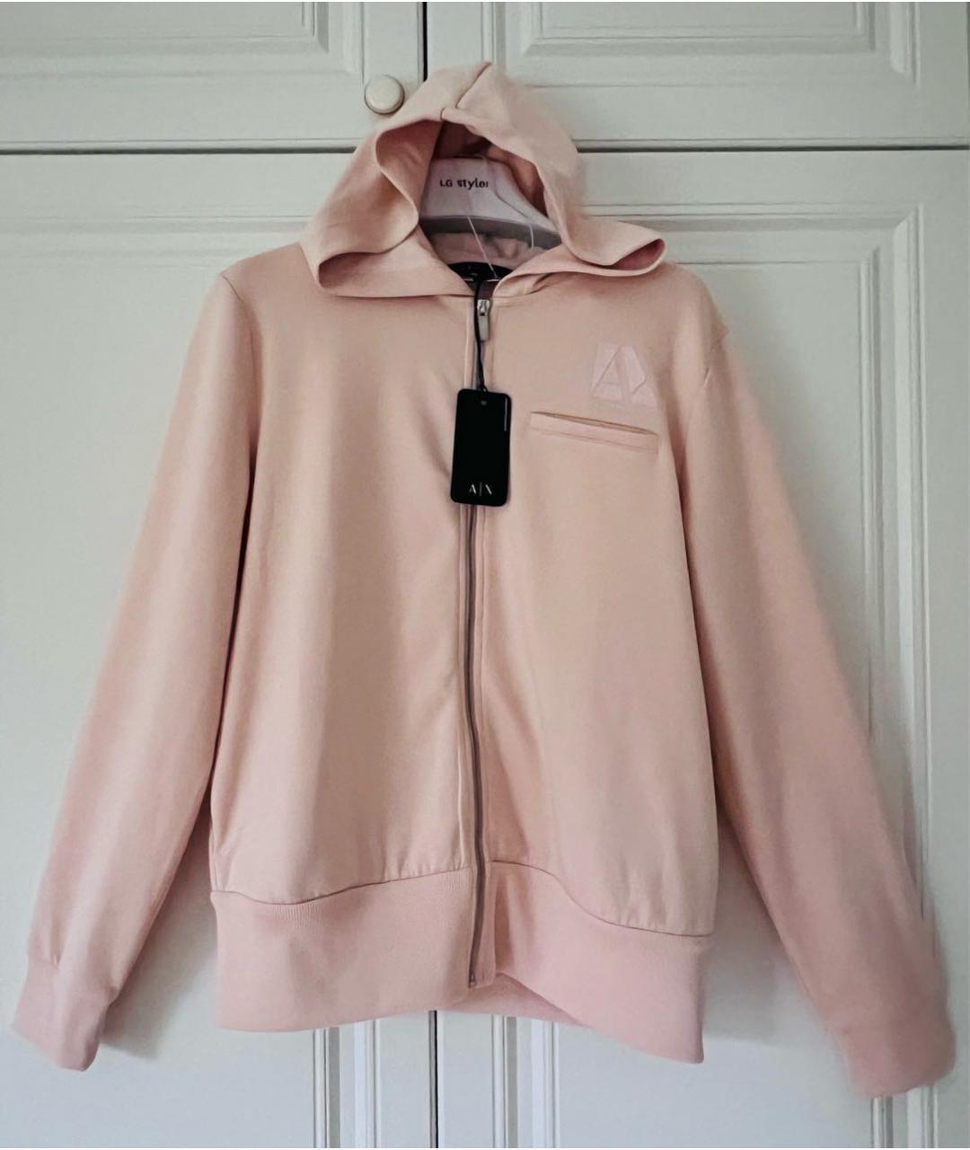 ARMANI EXCHANGE Розовый спортивные костюмы, фото 6