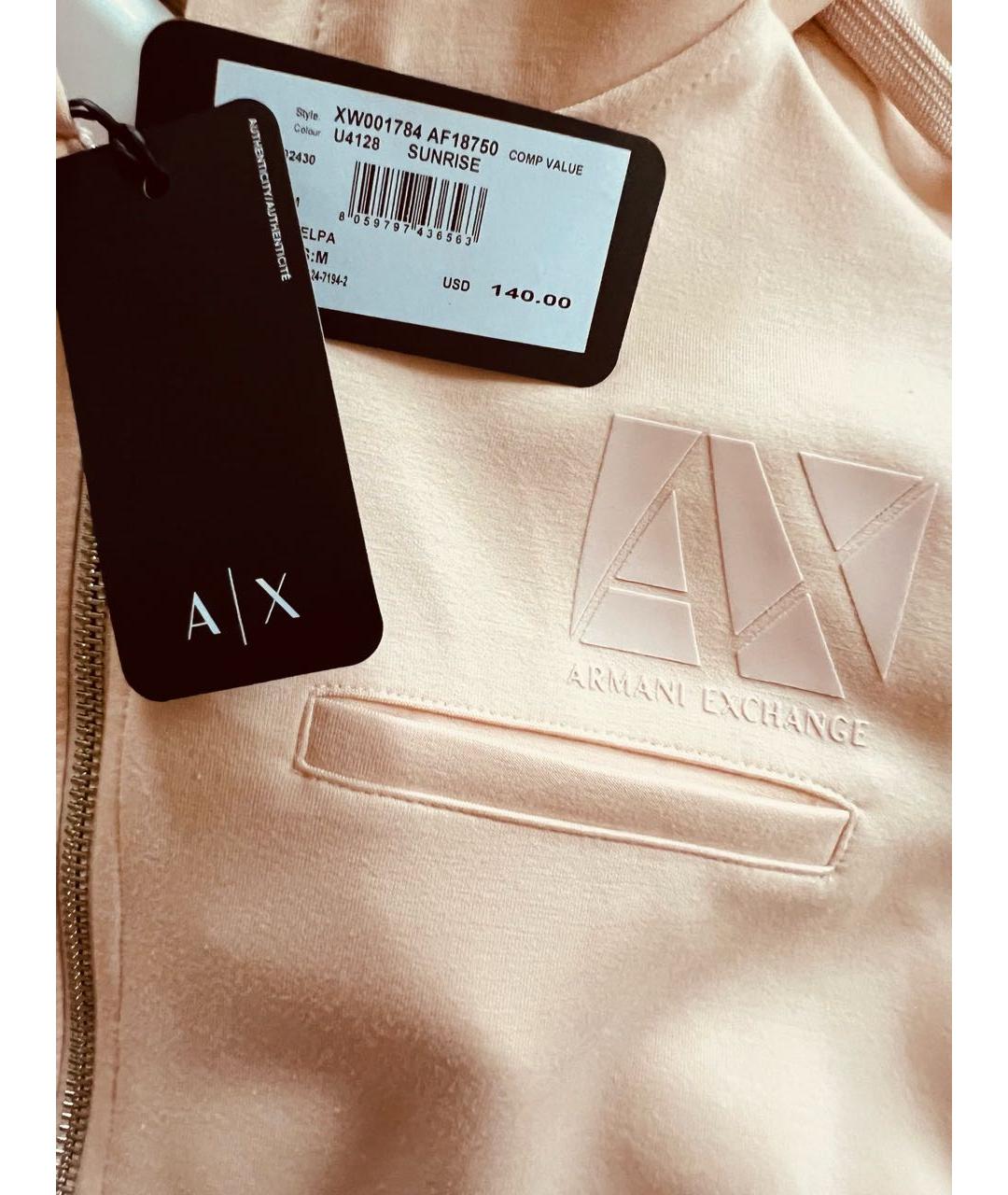 ARMANI EXCHANGE Розовый спортивные костюмы, фото 5