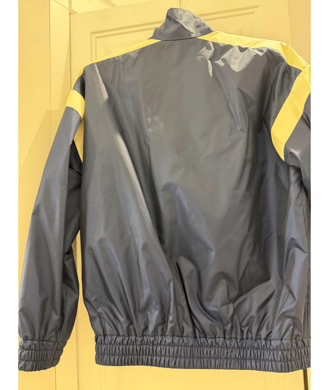 CELINE Синяя полиэстеровая куртка, фото 3