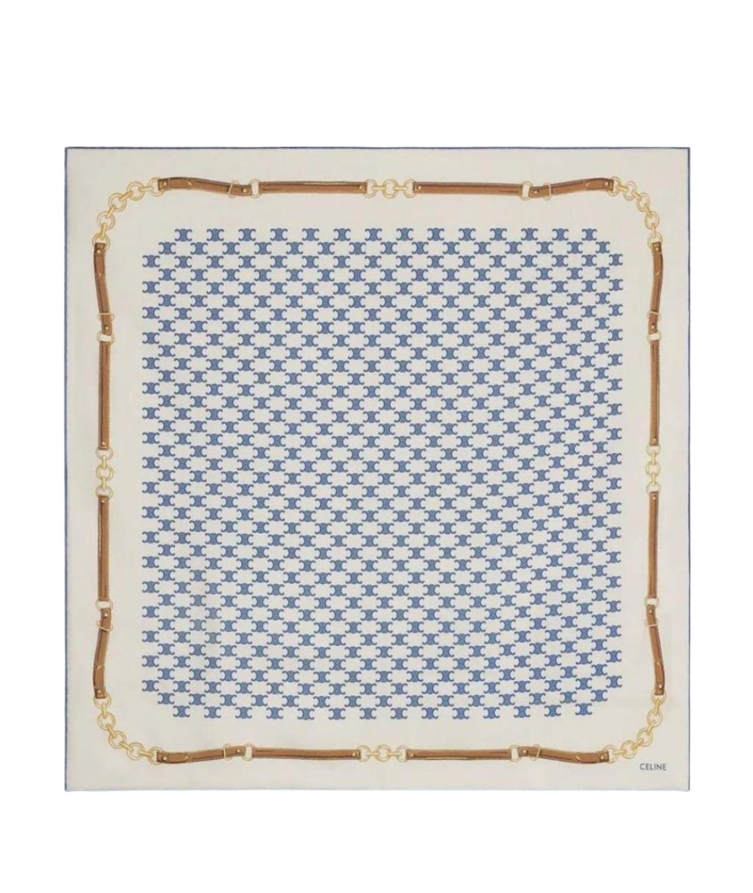 CELINE Мульти шелковый платок, фото 1