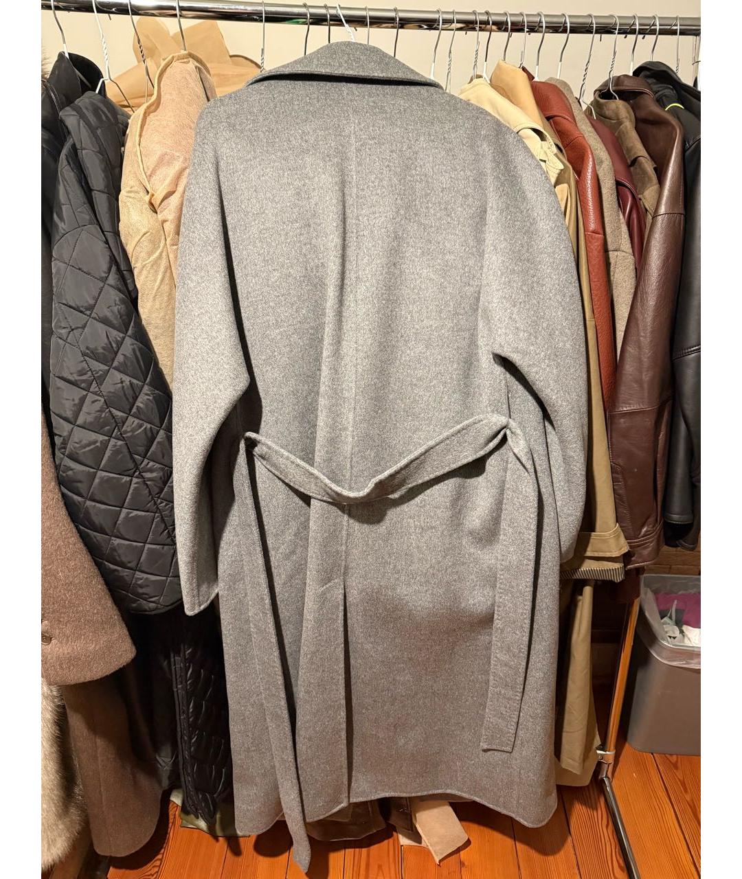 12 STOREEZ Серое шерстяное пальто, фото 6
