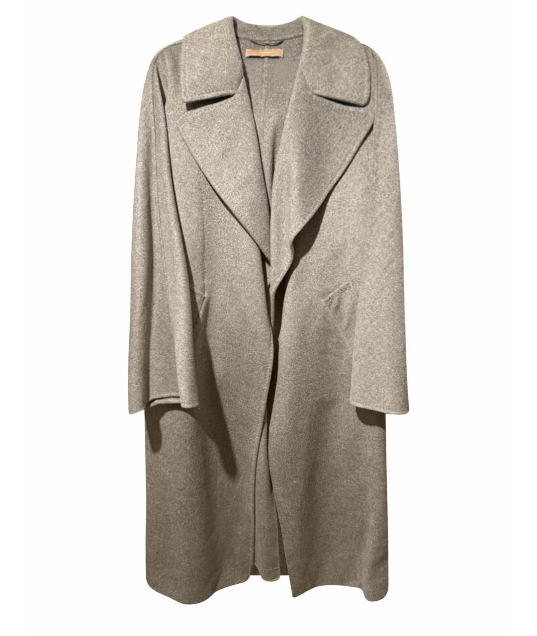 12 STOREEZ Серое шерстяное пальто, фото 1