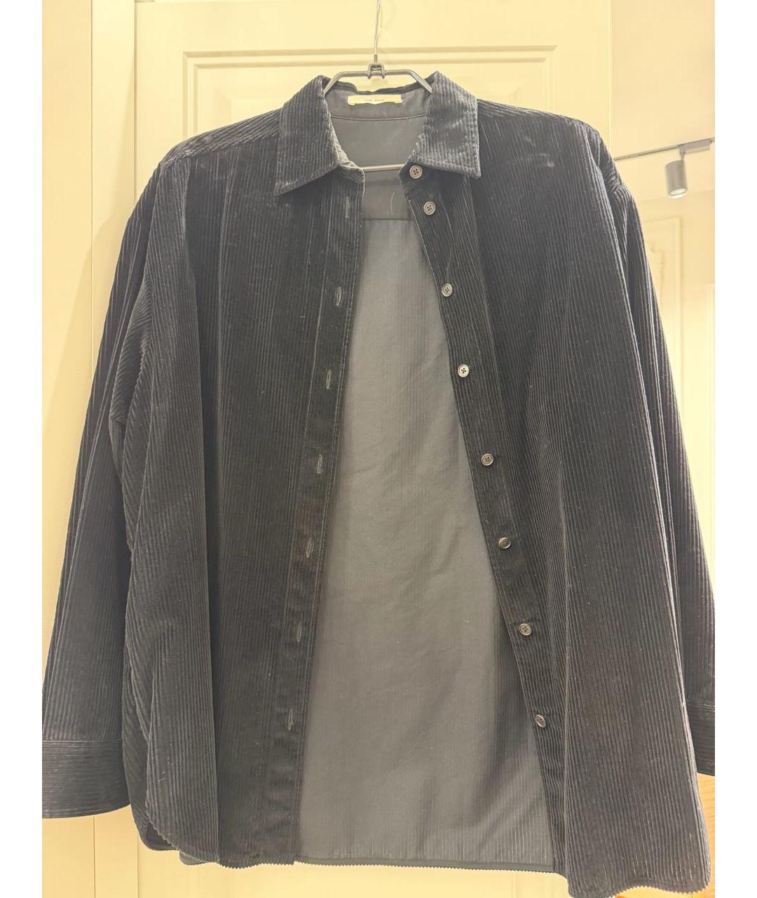 THE ROW Черная хлопковая рубашка, фото 5