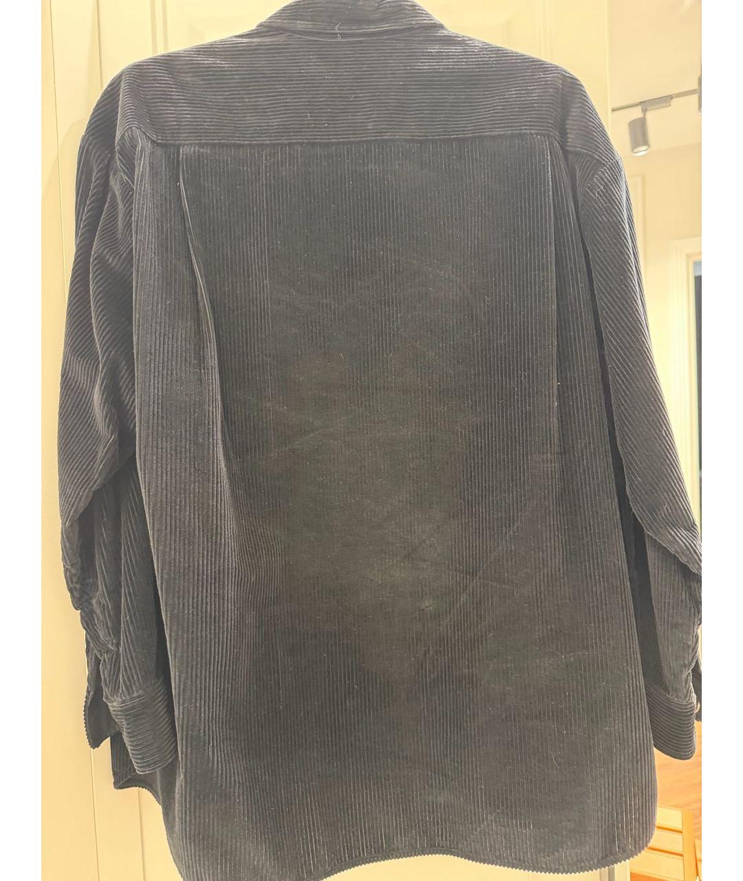 THE ROW Черная хлопковая рубашка, фото 4