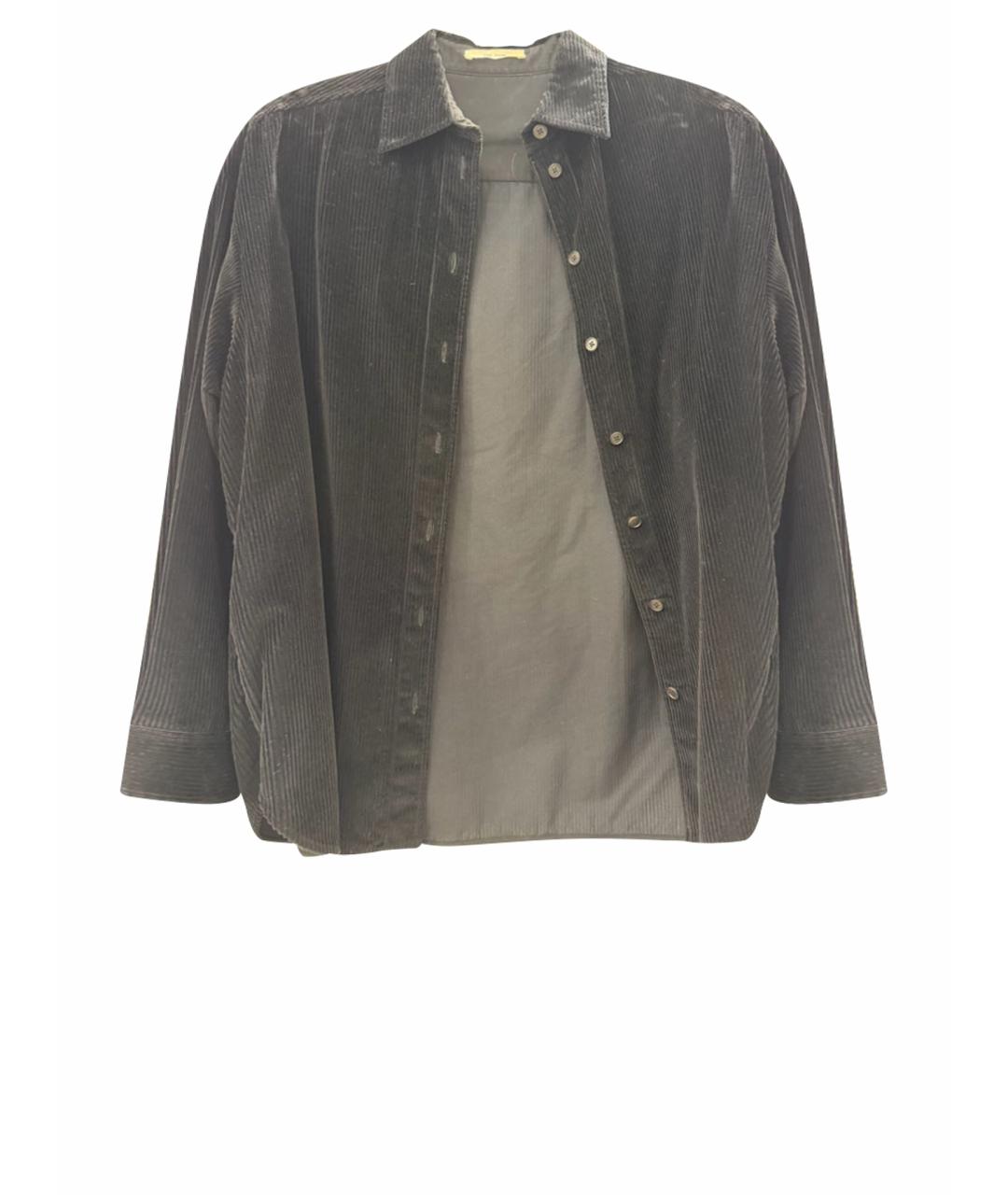 THE ROW Черная хлопковая рубашка, фото 1