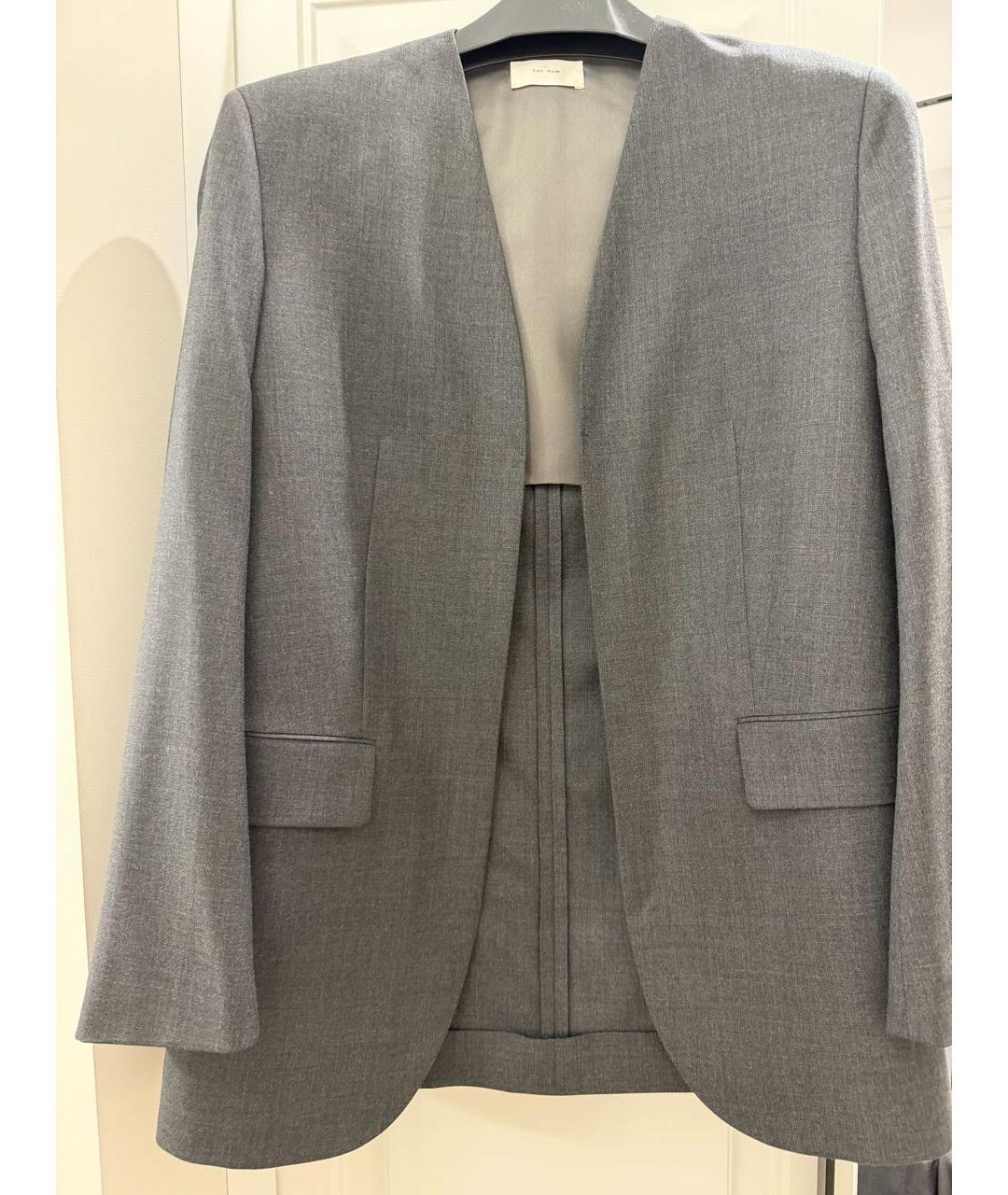 THE ROW Серый шерстяной корсет, фото 9