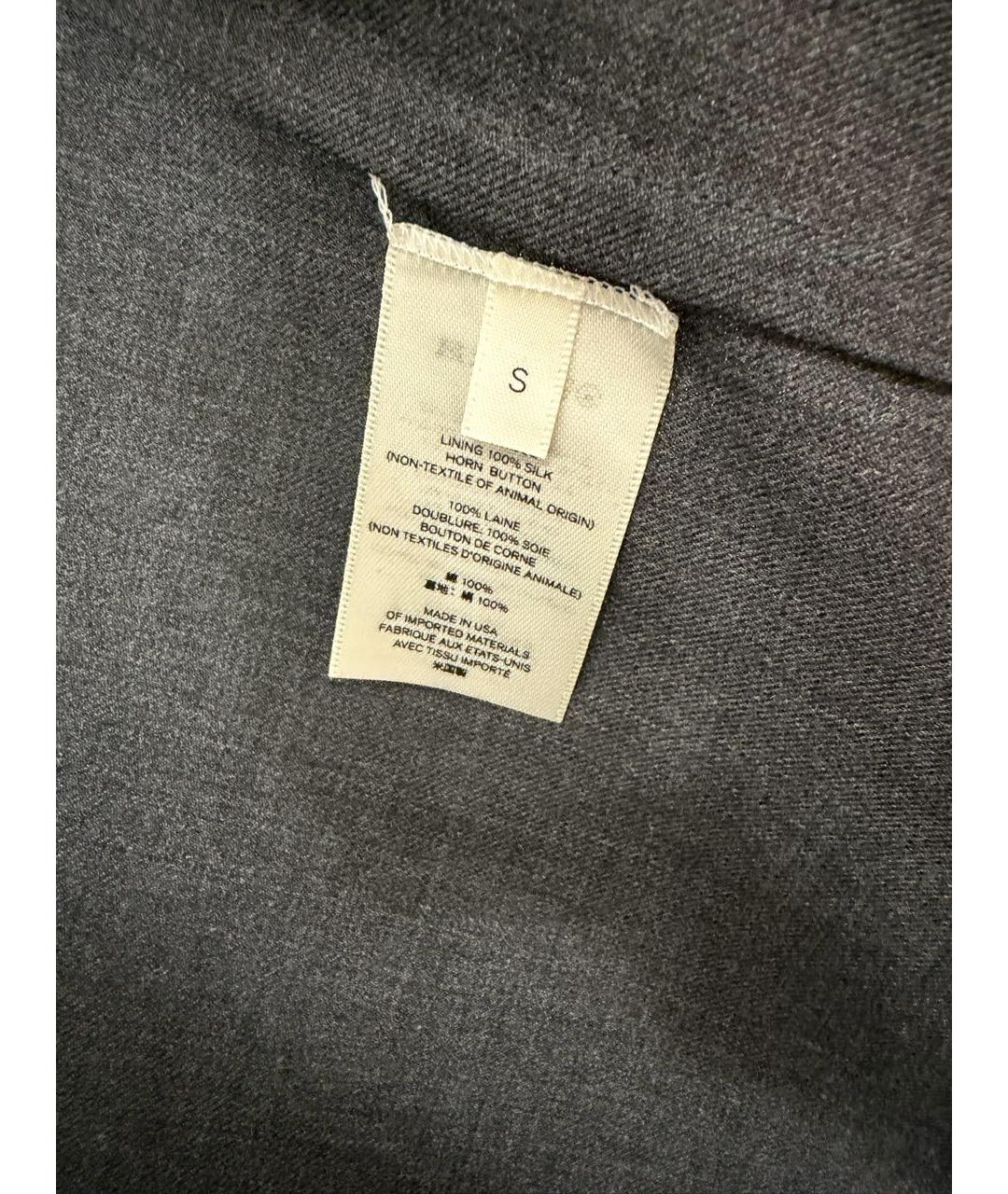 THE ROW Серый шерстяной корсет, фото 7