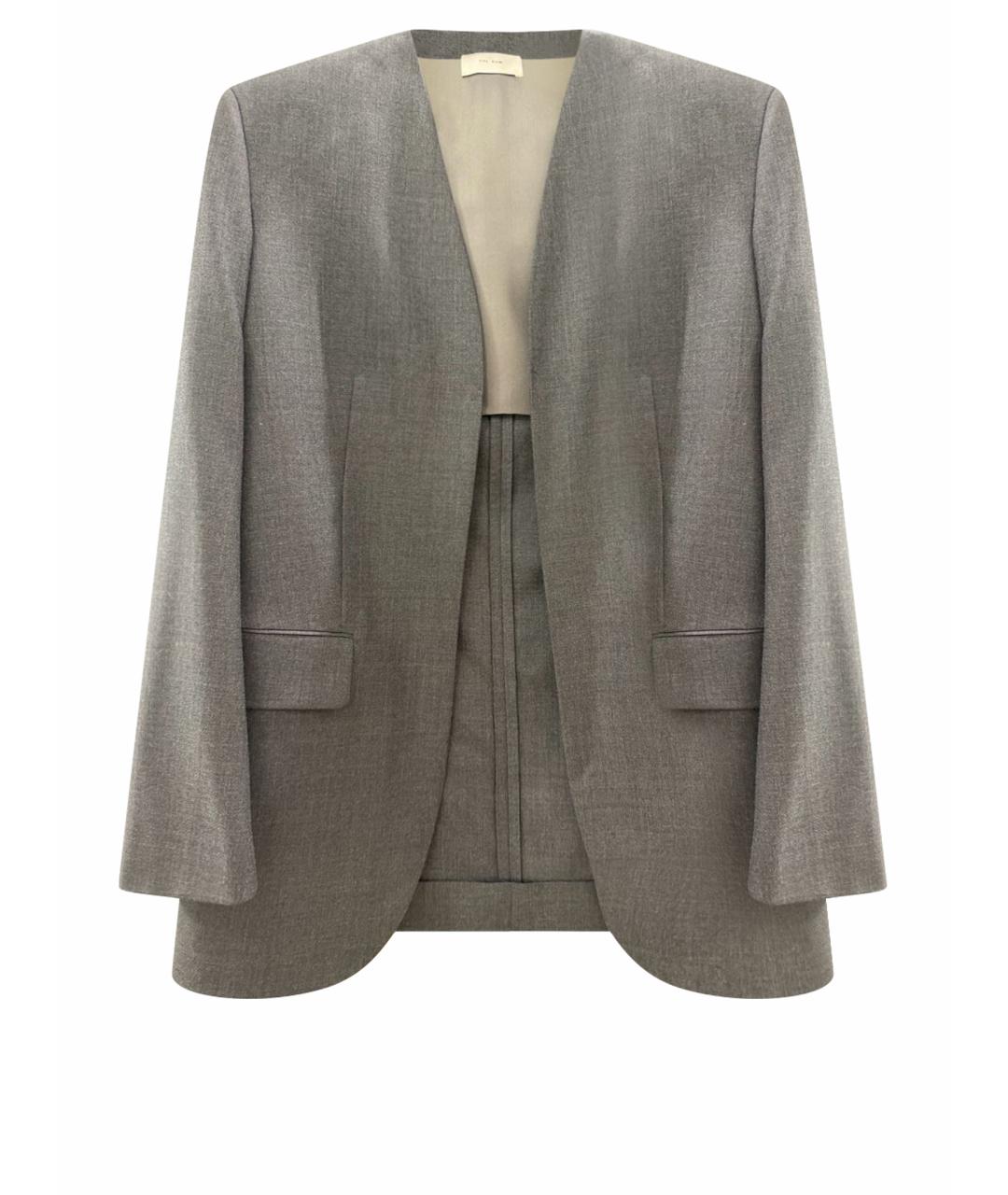 THE ROW Серый шерстяной корсет, фото 1