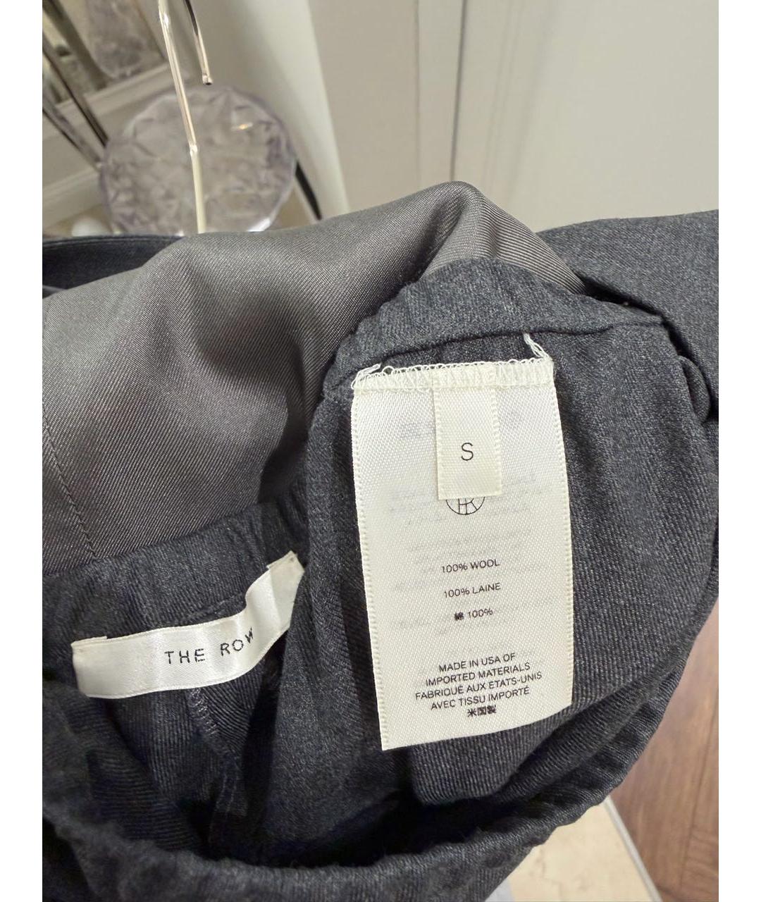 THE ROW Серый шерстяной корсет, фото 8