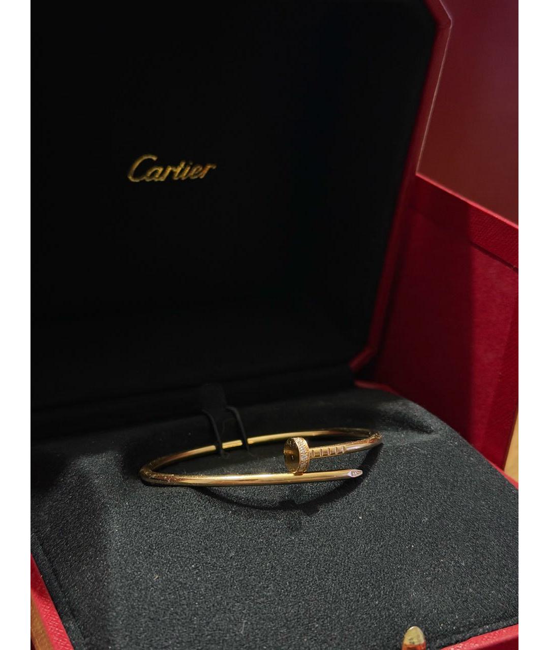 CARTIER Золотой браслет из розового золота, фото 7