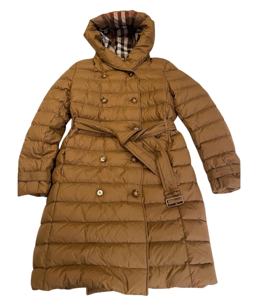 BURBERRY Бежевый пуховик, фото 1