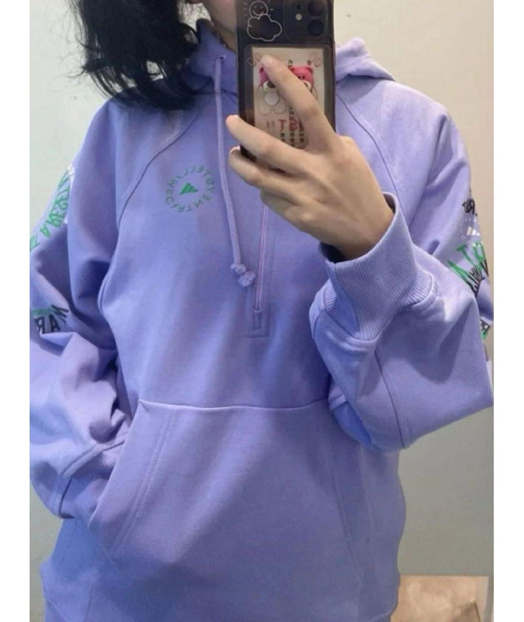 ADIDAS BY STELLA MCCARTNEY Фиолетовый хлопковый спортивные костюмы, фото 7