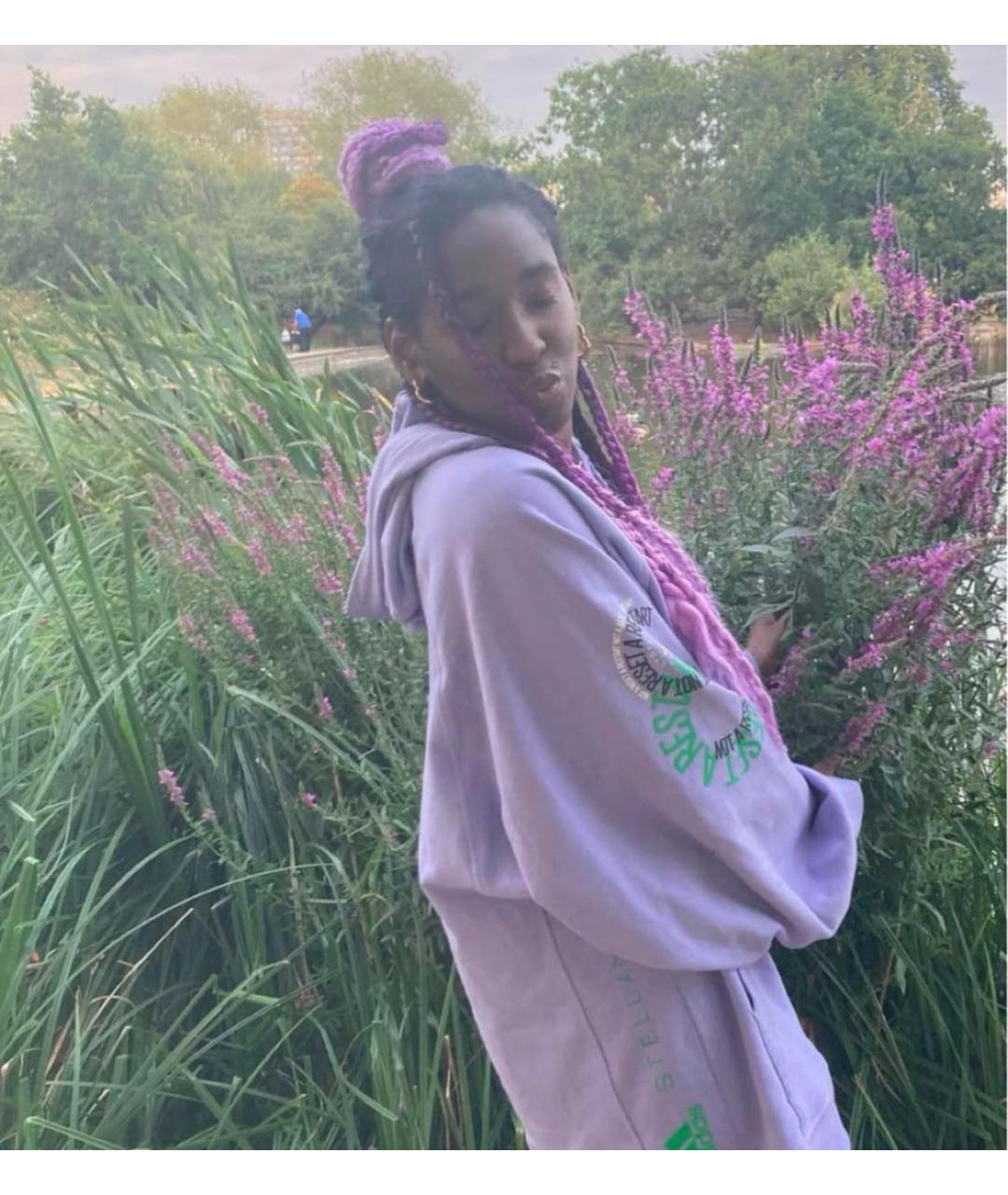 ADIDAS BY STELLA MCCARTNEY Фиолетовый хлопковый спортивные костюмы, фото 5