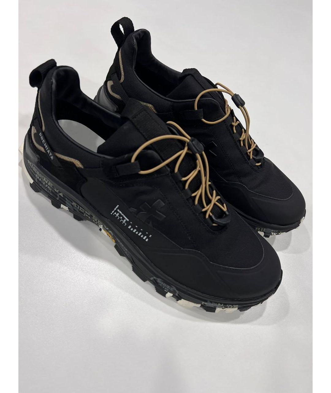 PREMIATA Черные высокие кроссовки / кеды, фото 2