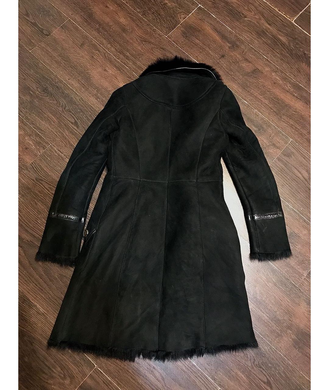 GUCCI Черная кожаная дубленка, фото 2