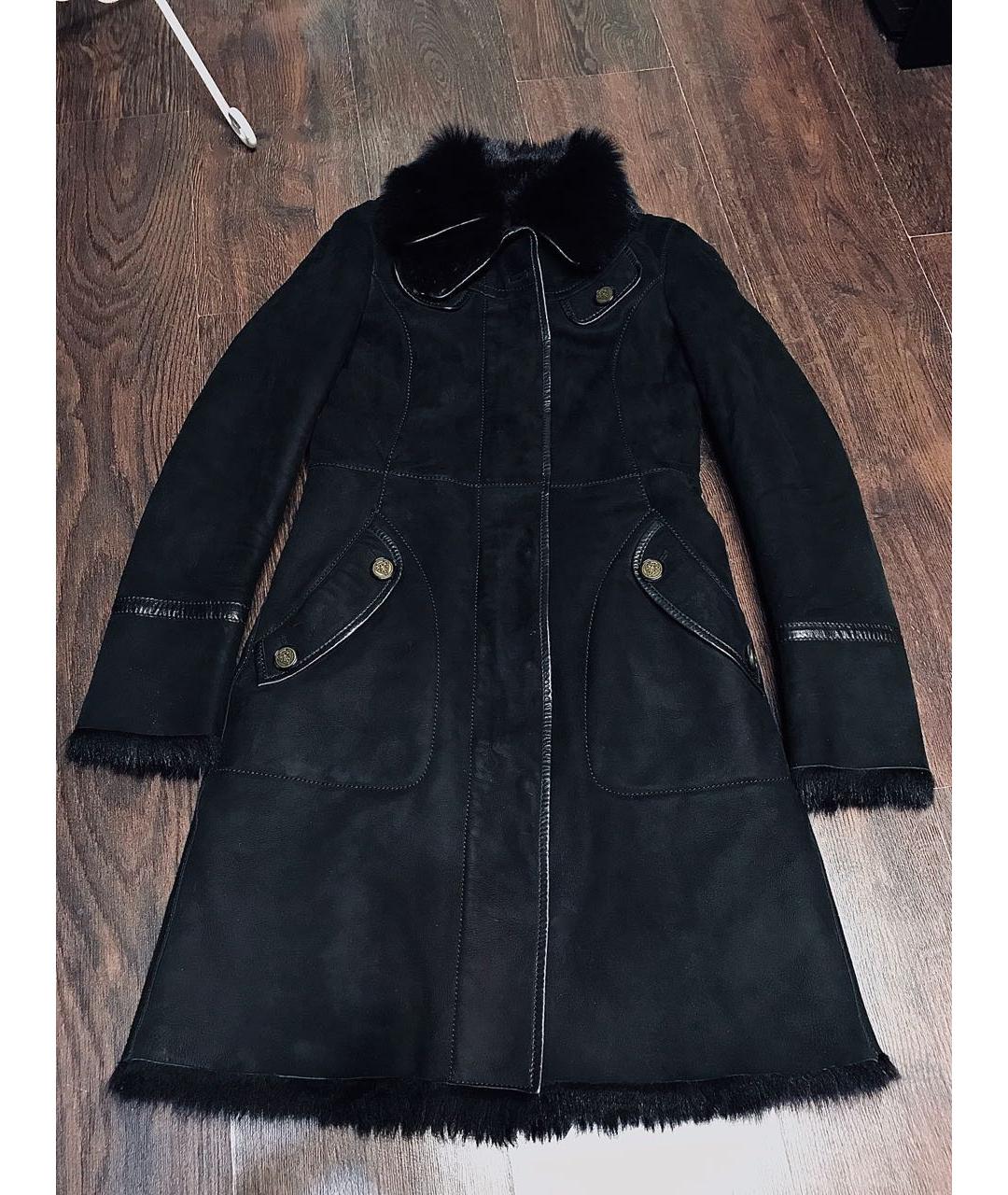 GUCCI Черная кожаная дубленка, фото 9