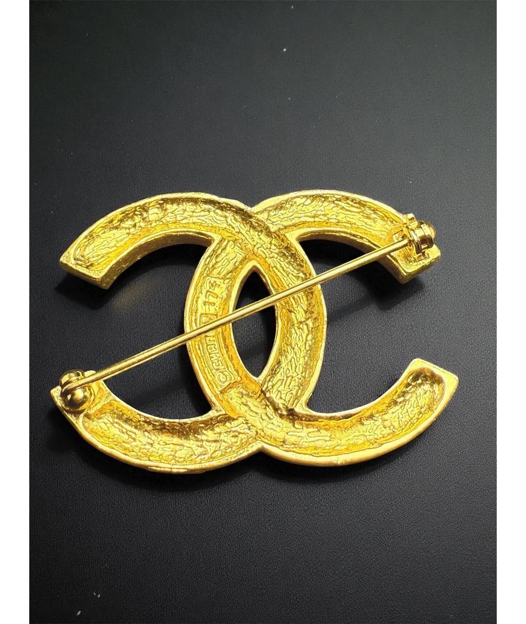 CHANEL Золотая булавка / брошь, фото 3