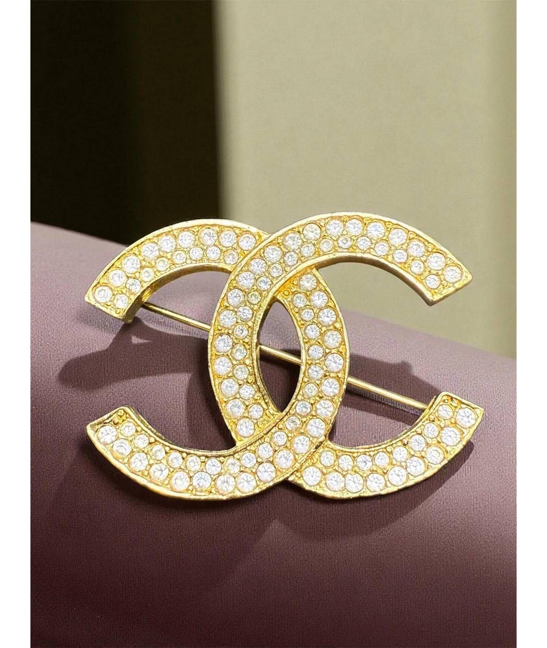 CHANEL Золотая булавка / брошь, фото 6