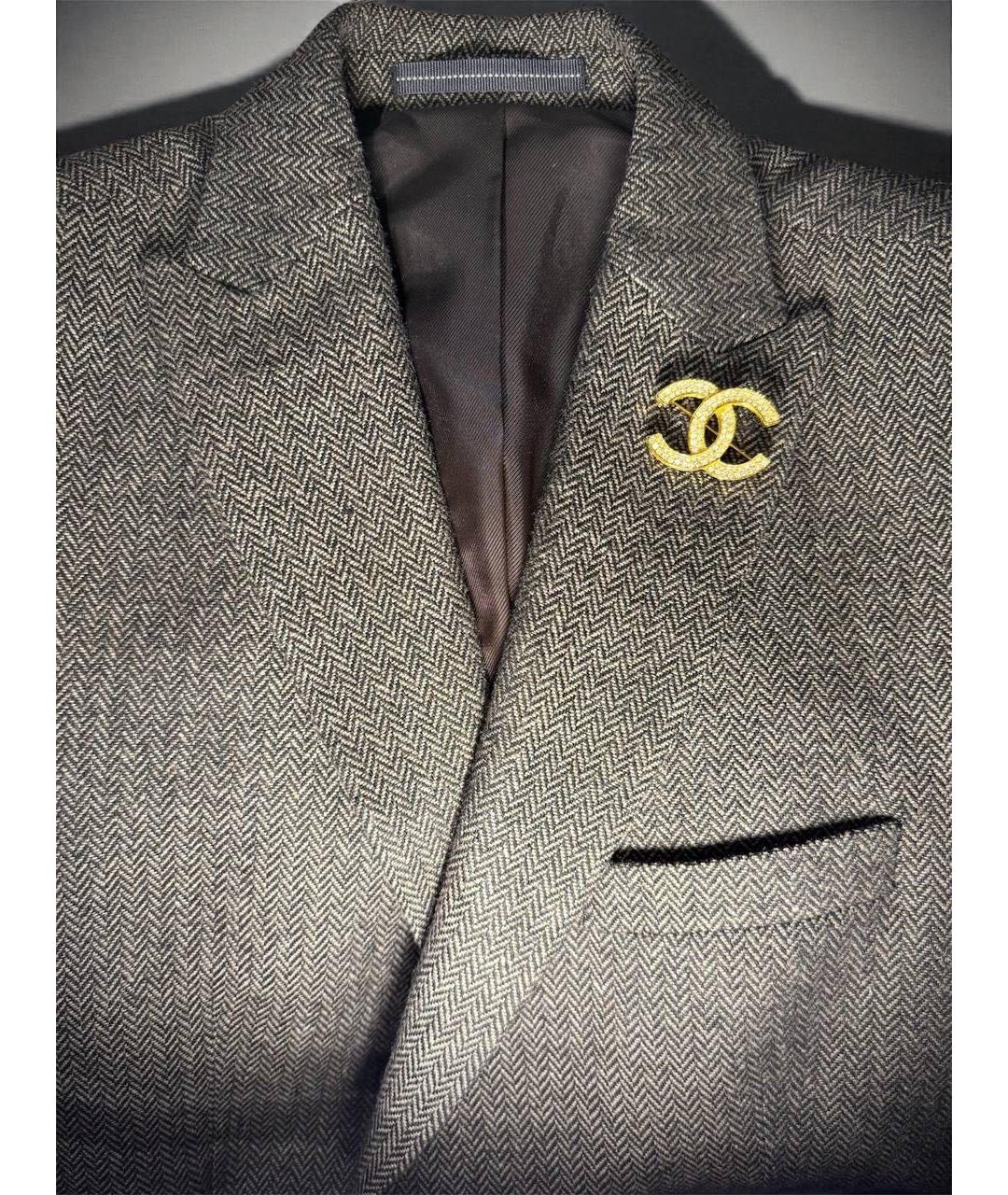 CHANEL Золотая булавка / брошь, фото 4