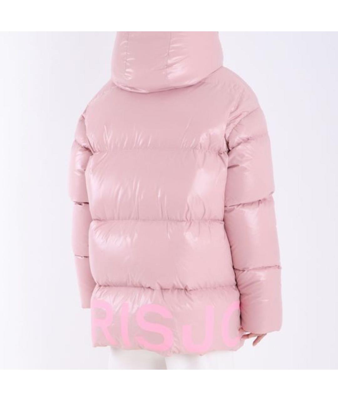 KHRISJOY Розовый полиэстеровый пуховик, фото 3