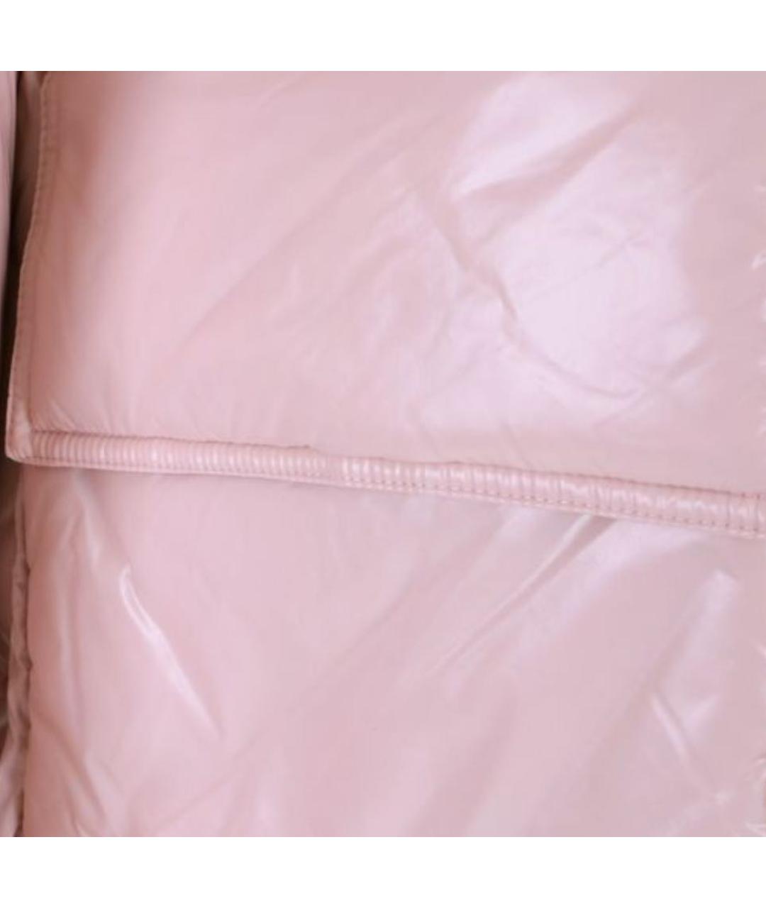 KHRISJOY Розовый полиэстеровый пуховик, фото 4