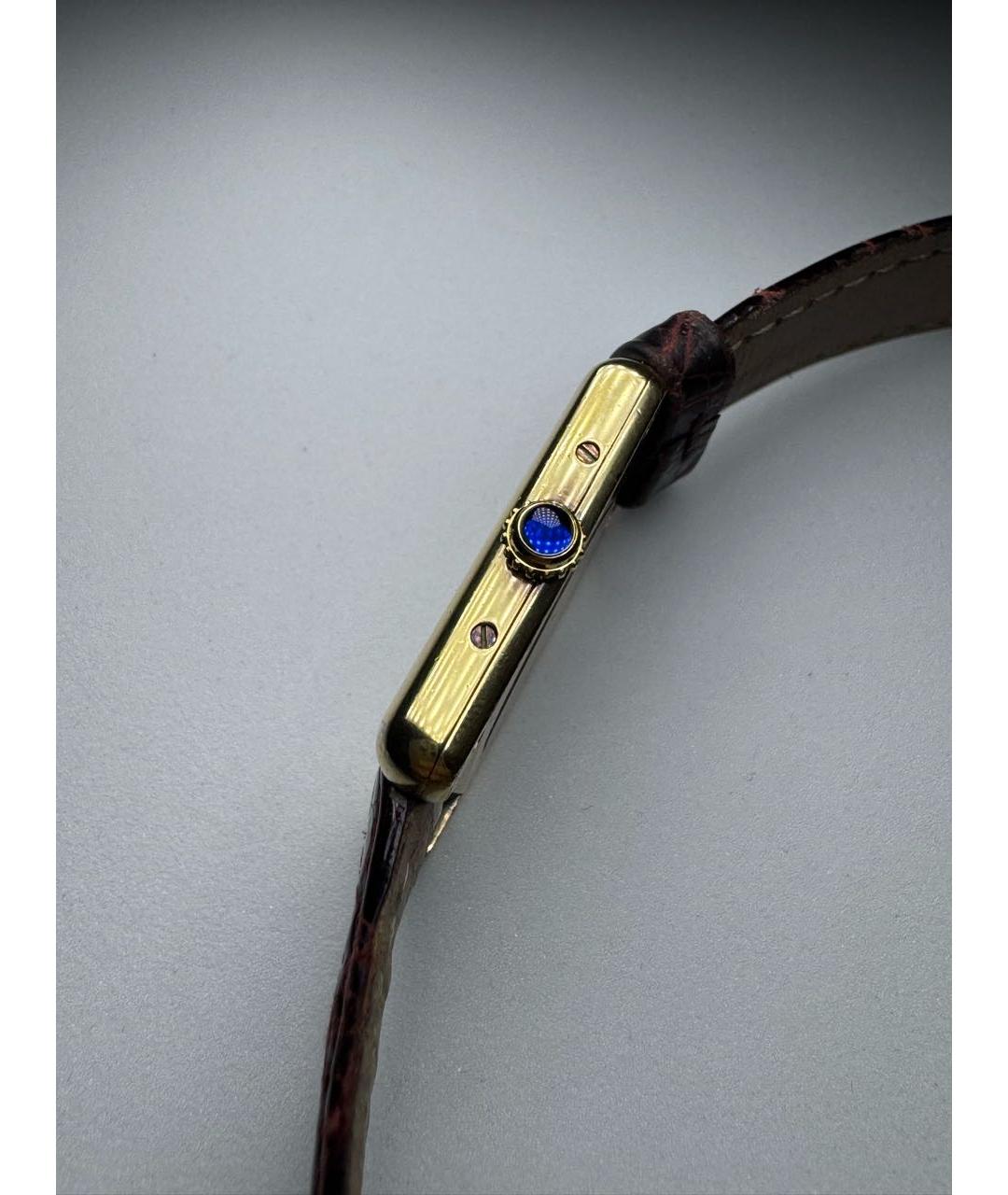 CARTIER Бордовые часы, фото 4