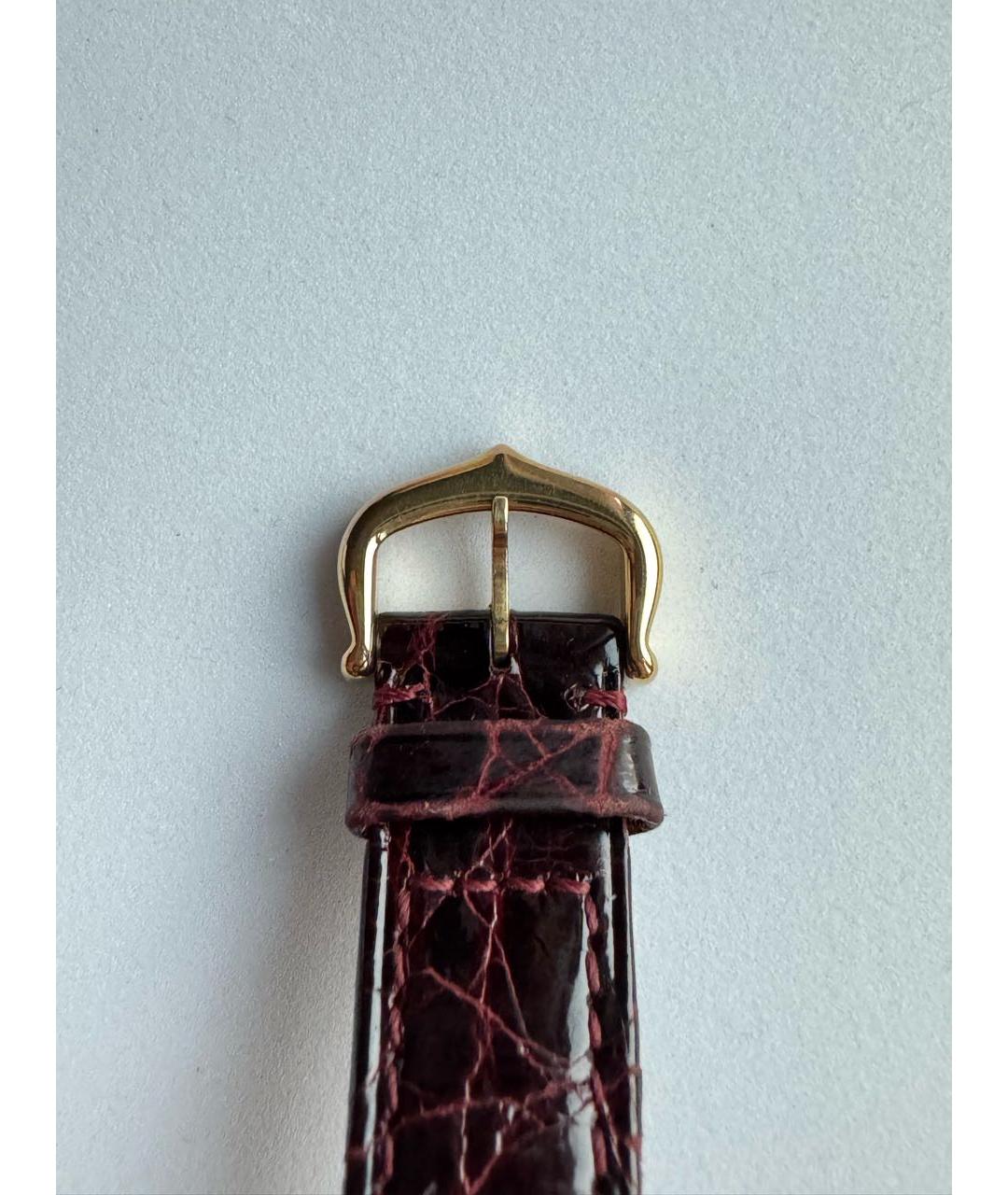 CARTIER Бордовые часы, фото 5