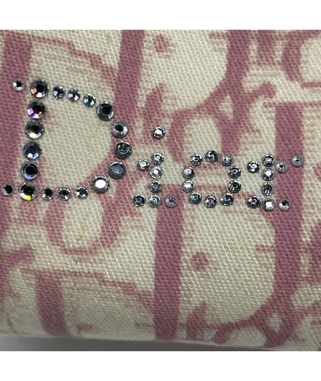 CHRISTIAN DIOR Розовая сумка с короткими ручками, фото 6