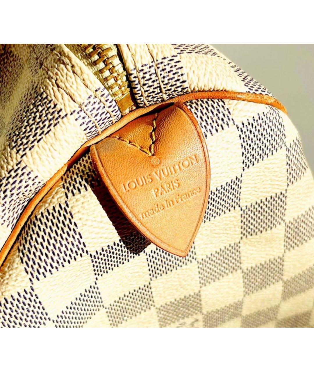 LOUIS VUITTON Белая сумка с короткими ручками, фото 4