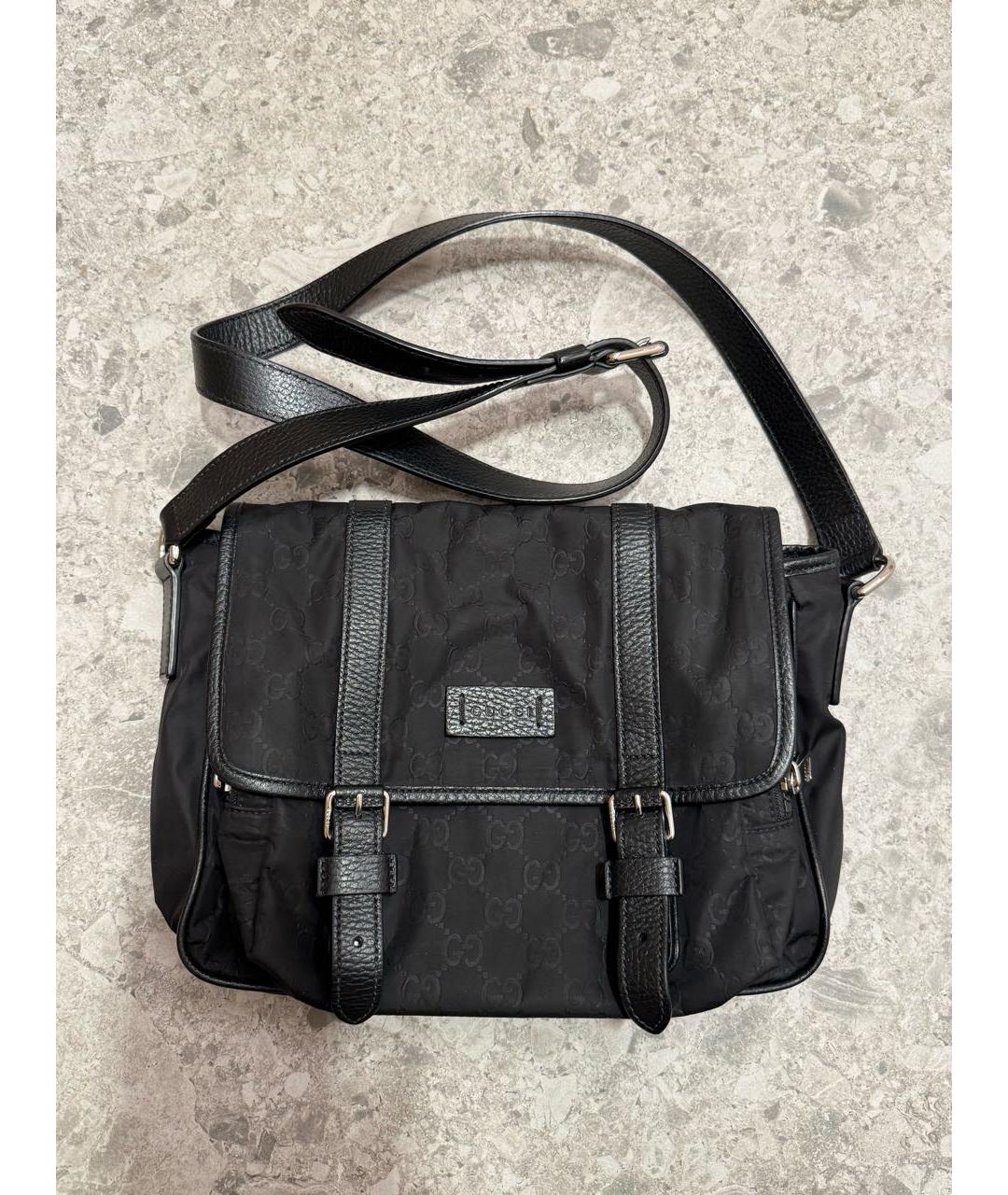 GUCCI Черная сумка на плечо, фото 6