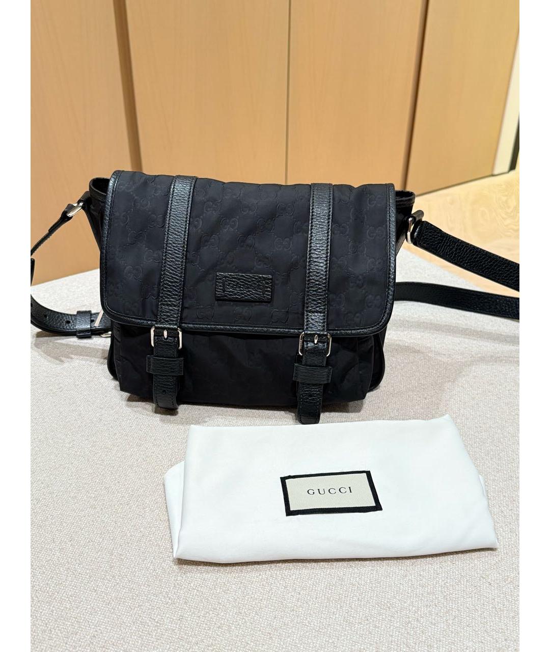 GUCCI Черная сумка на плечо, фото 5