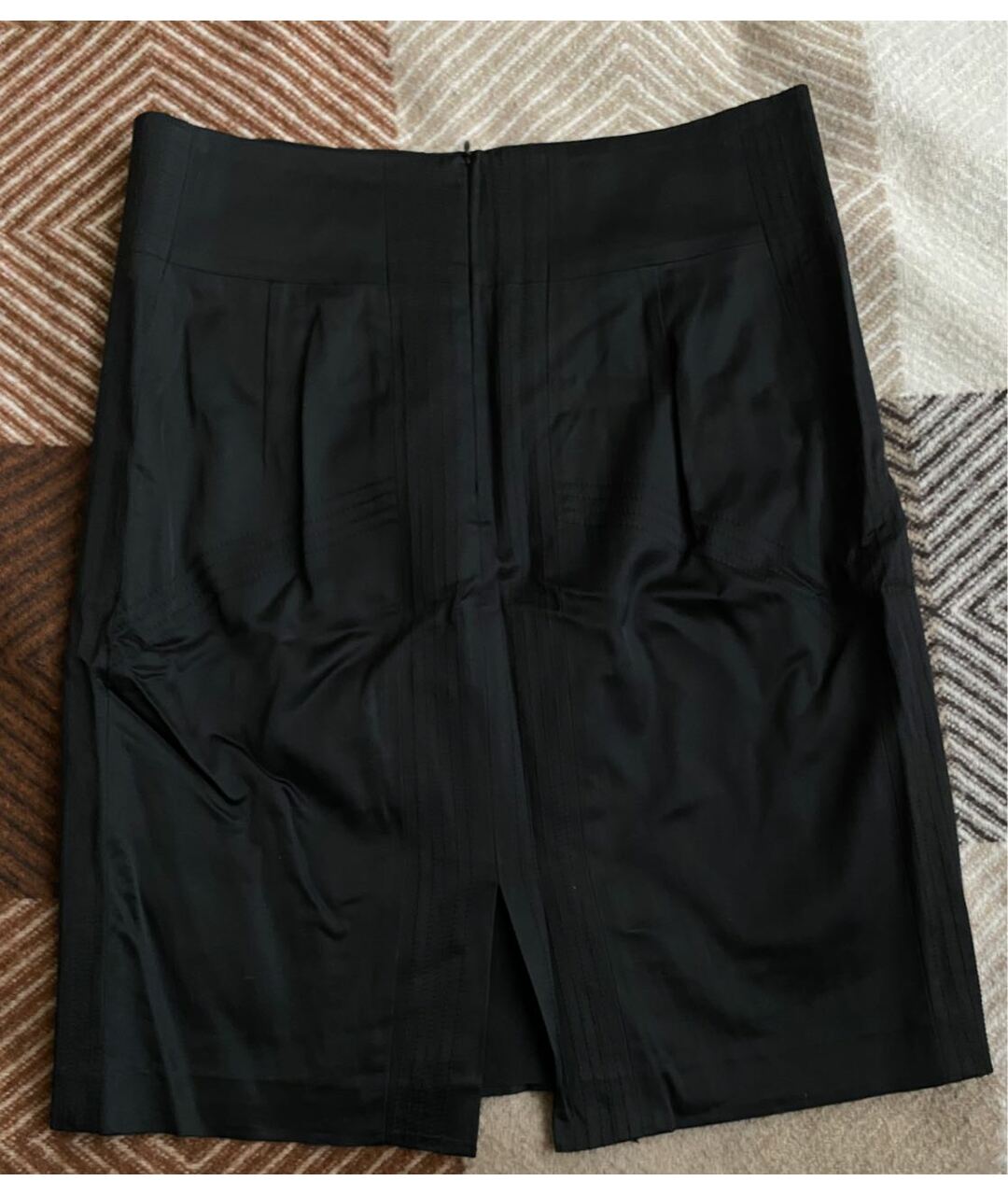 CAVALLI CLASS Черная вискозная юбка миди, фото 2