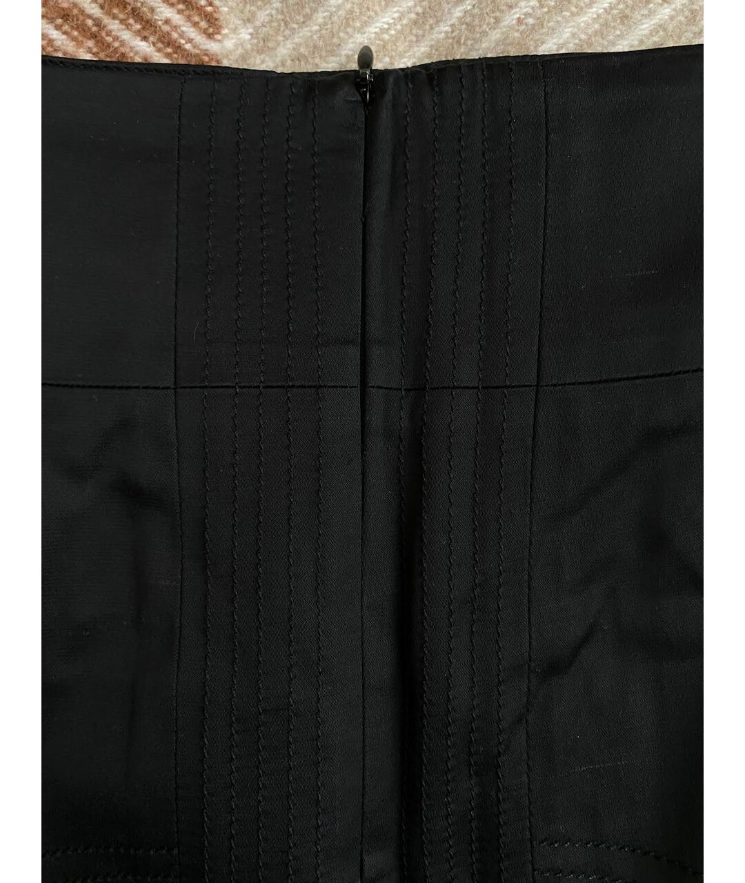 CAVALLI CLASS Черная вискозная юбка миди, фото 6