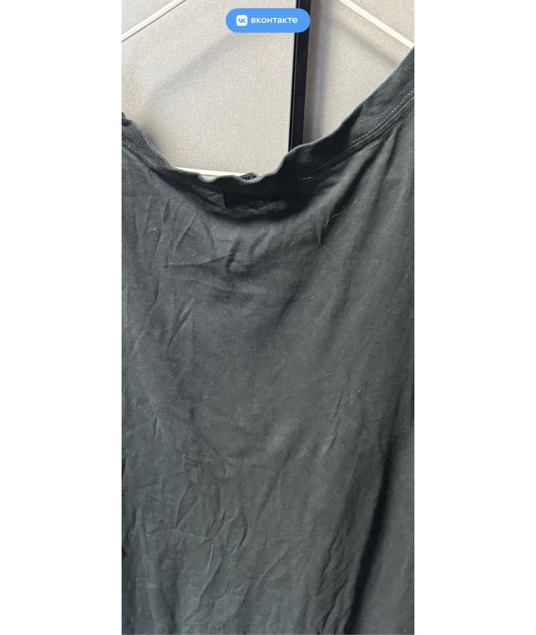 Enfants Riches Déprimés Темно-синяя хлопковая футболка, фото 3