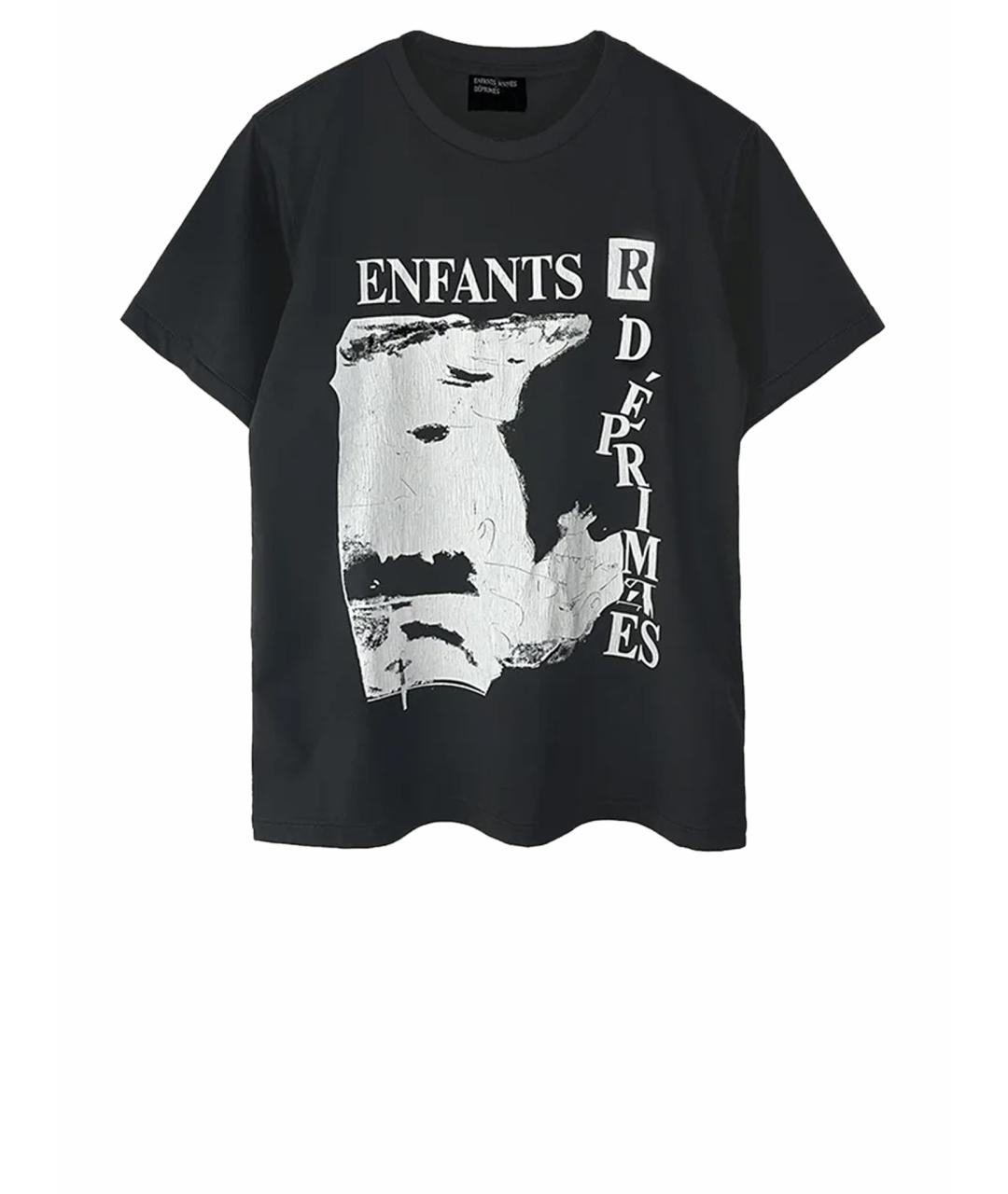 Enfants Riches Déprimés Темно-синяя хлопковая футболка, фото 1