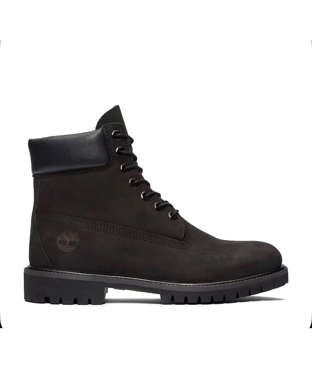 TIMBERLAND Черные замшевые высокие ботинки, фото 5