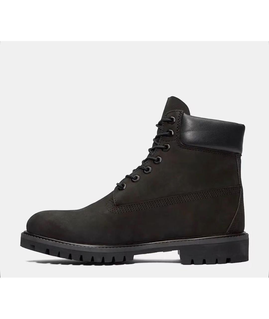 TIMBERLAND Черные замшевые высокие ботинки, фото 4