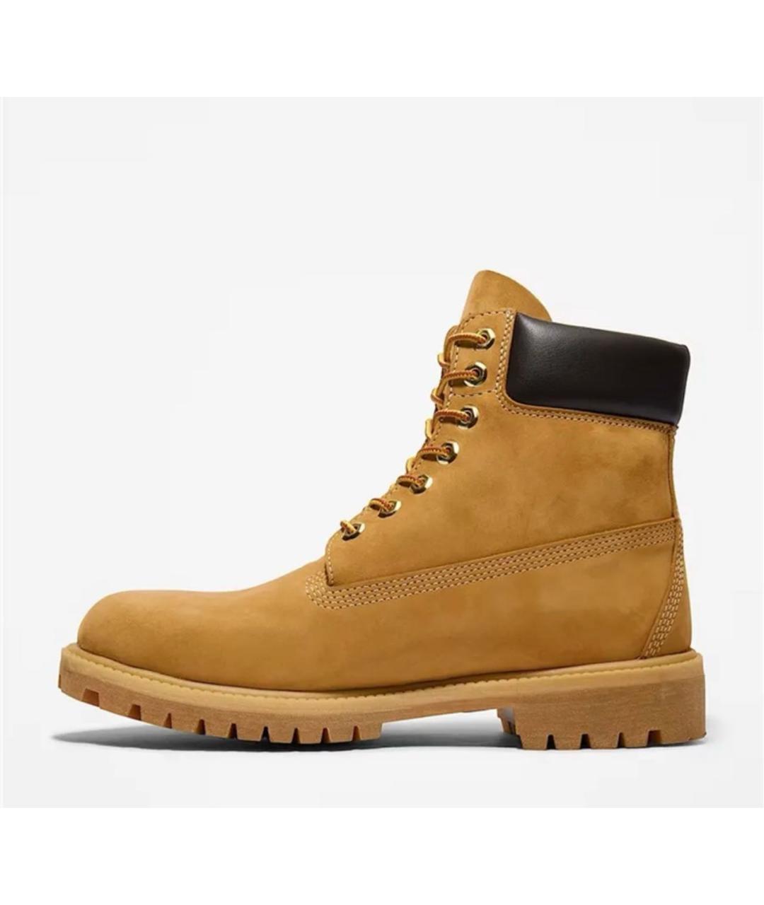 TIMBERLAND Коричневые замшевые высокие ботинки, фото 4