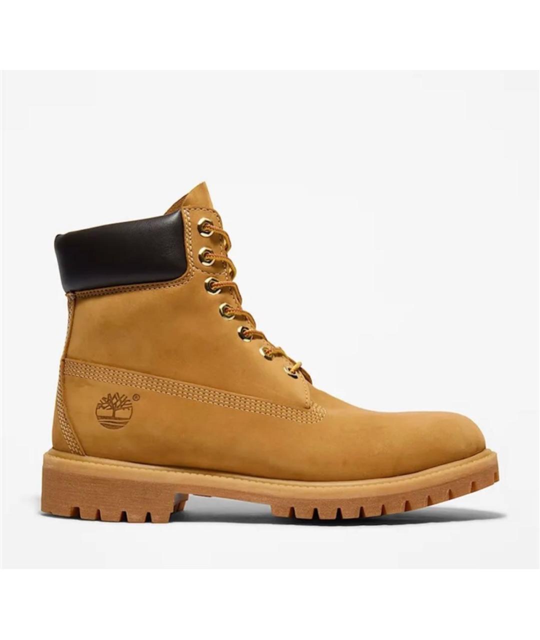 TIMBERLAND Коричневые замшевые высокие ботинки, фото 6