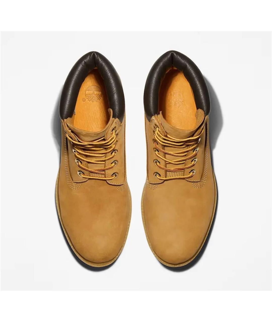 TIMBERLAND Коричневые замшевые высокие ботинки, фото 3