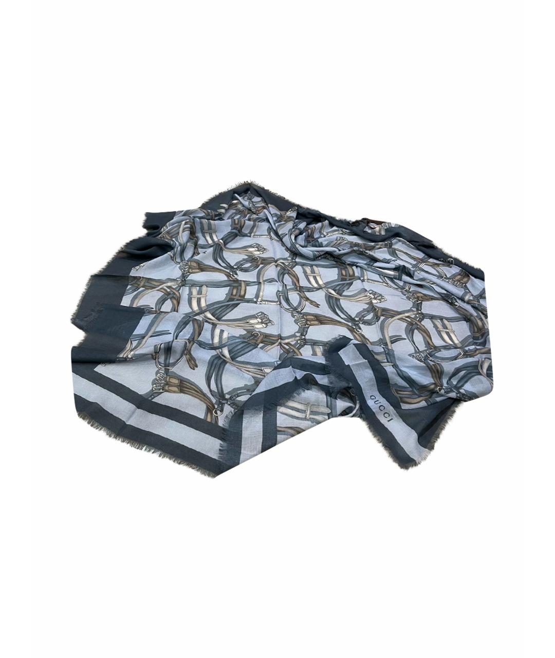GUCCI Голубой платок, фото 1