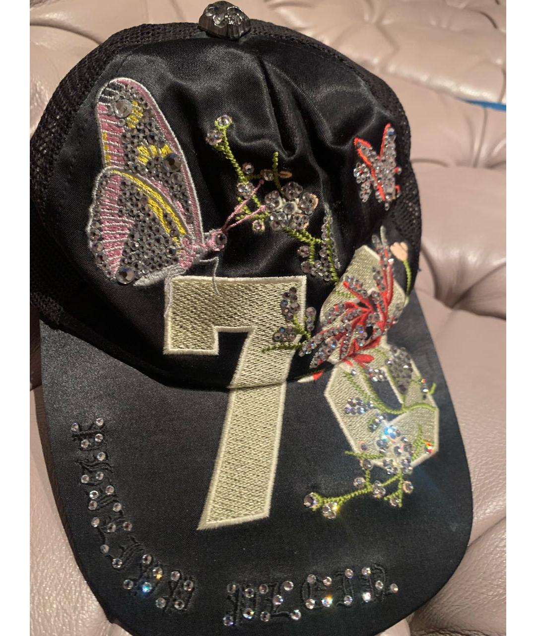 PHILIPP PLEIN Черная кепка, фото 2