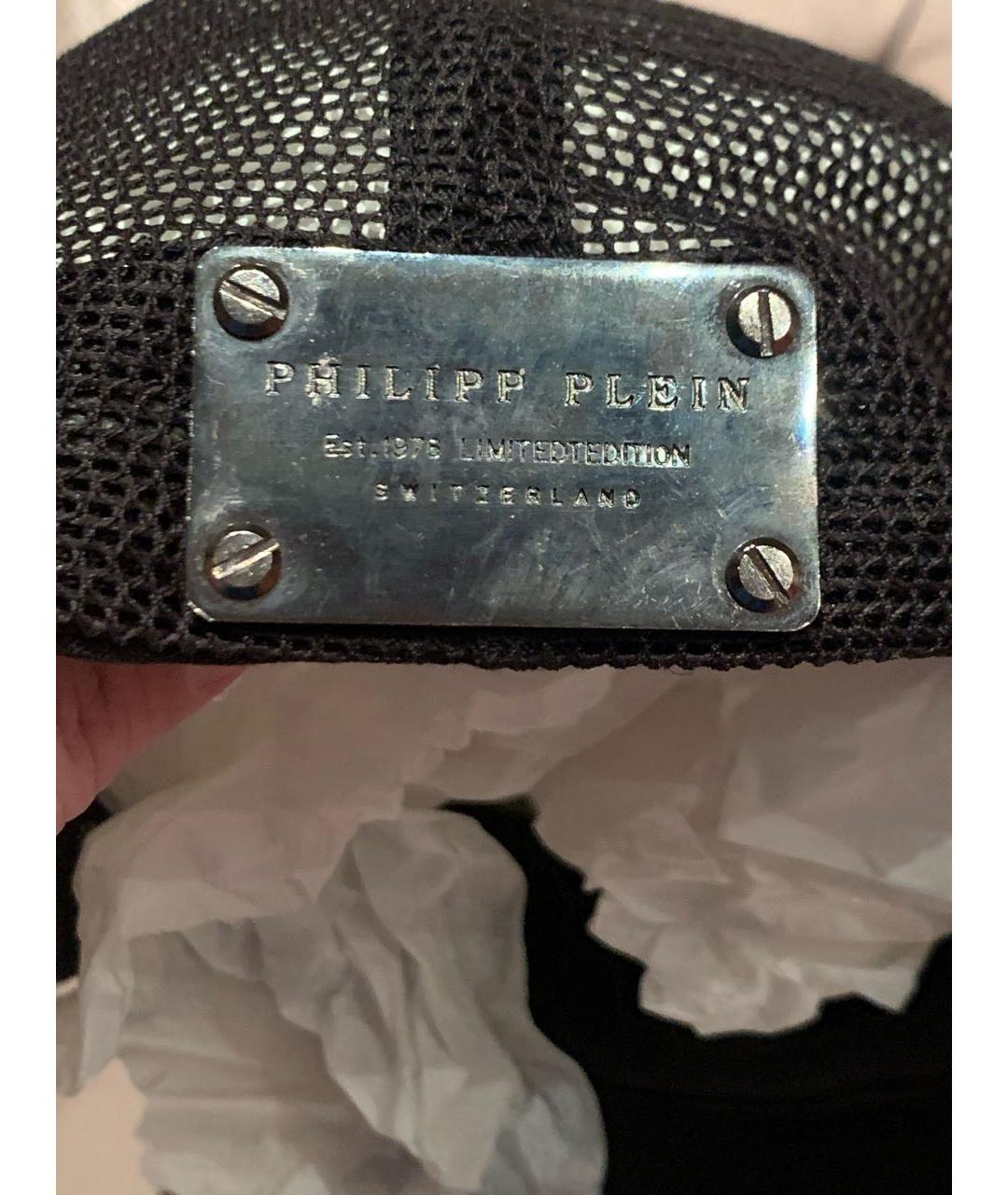 PHILIPP PLEIN Черная кепка, фото 3