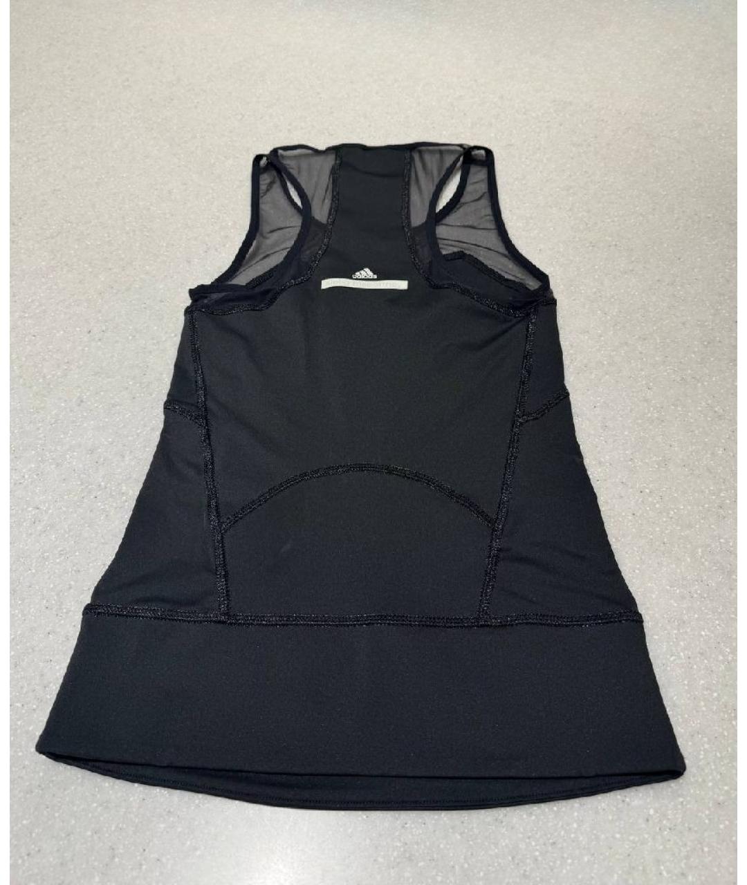 ADIDAS BY STELLA MCCARTNEY Черная полиамидовая майка, фото 6