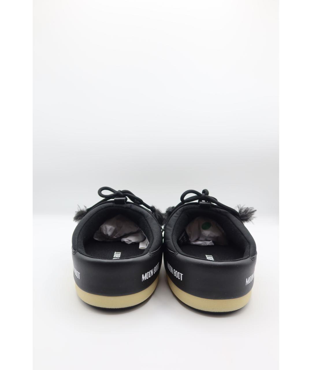 MOON BOOT Черные текстильные ботинки, фото 7