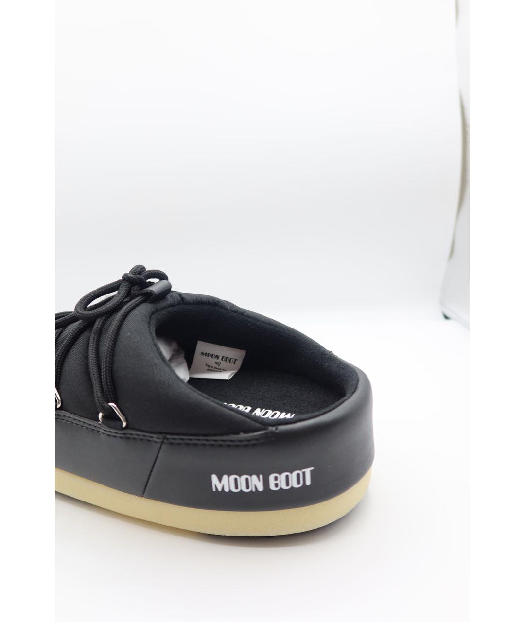 MOON BOOT Черные текстильные ботинки, фото 3