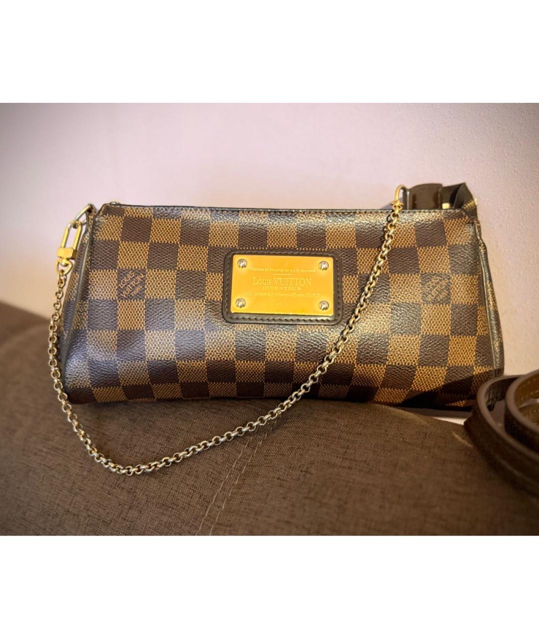 LOUIS VUITTON Коричневая сумка через плечо, фото 8