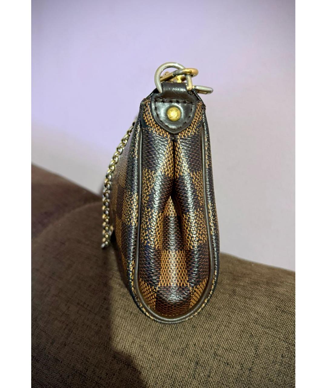 LOUIS VUITTON Коричневая сумка через плечо, фото 3