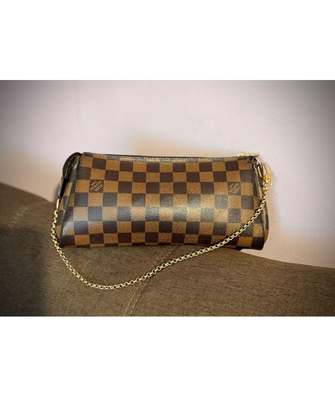 LOUIS VUITTON Коричневая сумка через плечо, фото 5