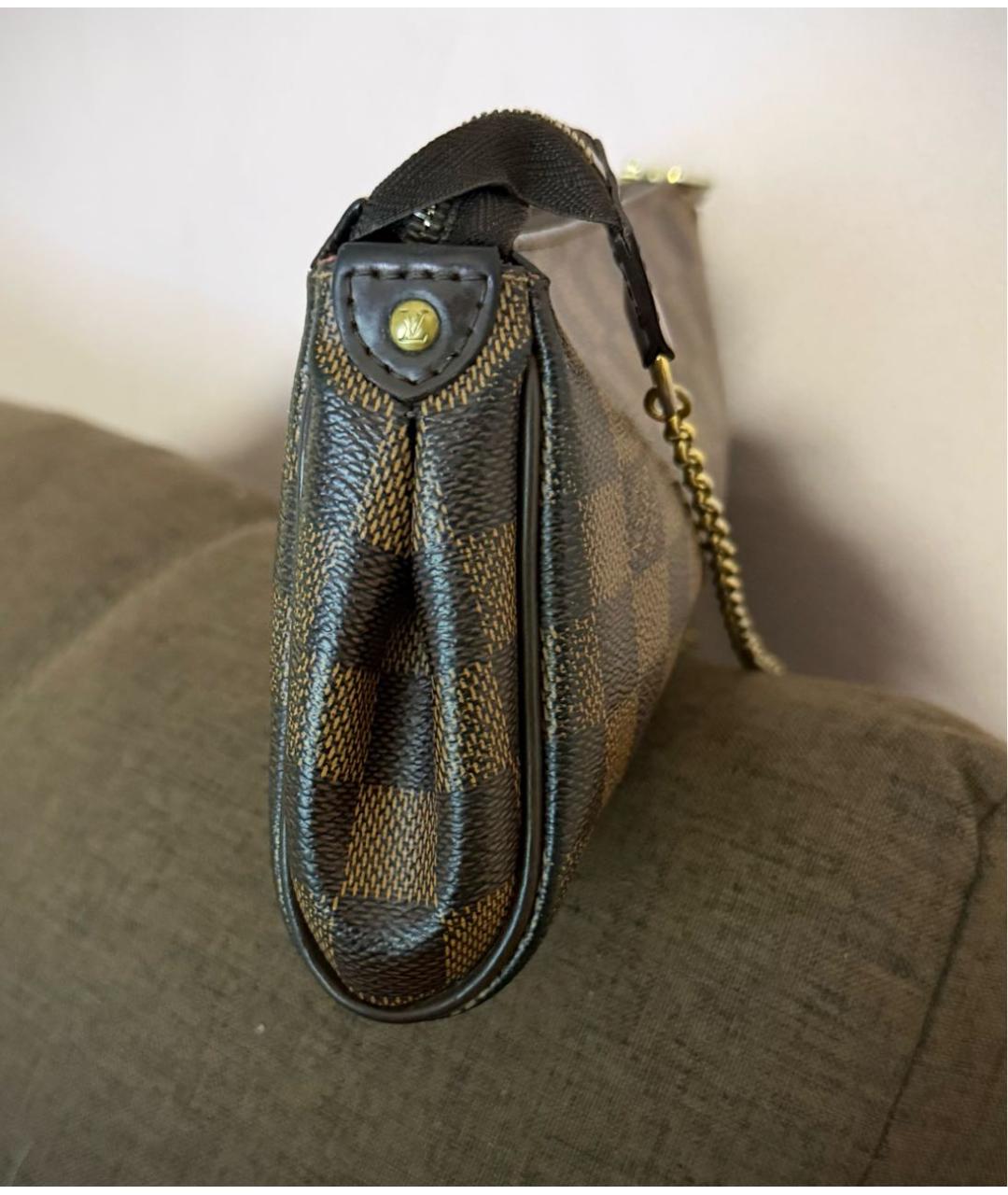 LOUIS VUITTON Коричневая сумка через плечо, фото 4